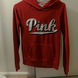 Pink hoodie